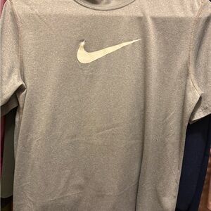 Nike Dri-FIT Light Gray Top